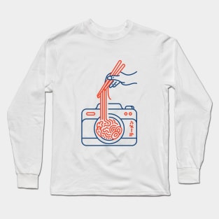 Camera Ramen Long Sleeve T-Shirt